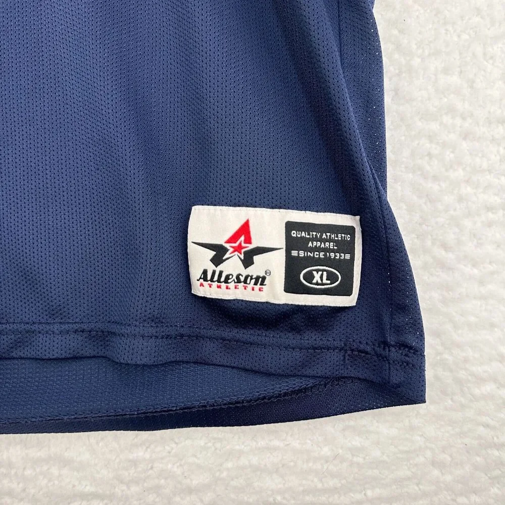 Bud‎ Light Alleson Athletic Football Jersey Men's XL Navy Nylon #82 Short Sleeve